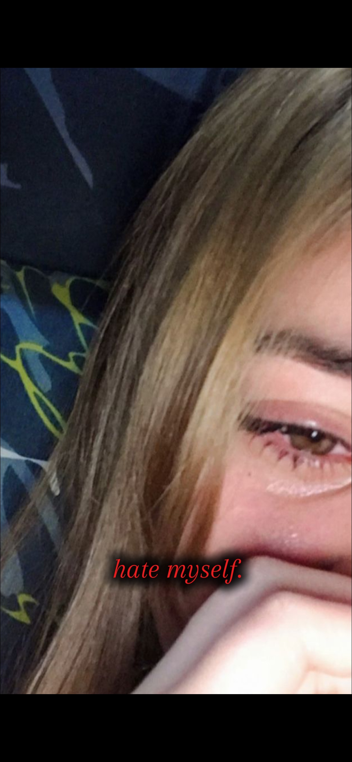 Cuando me odio a mí mismo...