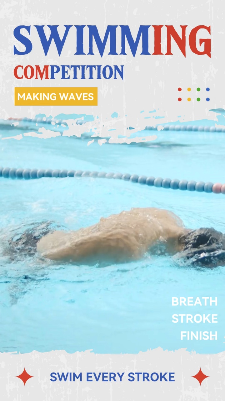 Light Color Sports Event Promotional Video Template