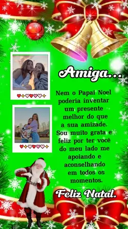 Feliz Natal amiga