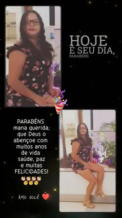 PARABÉNS IRMÃ 
