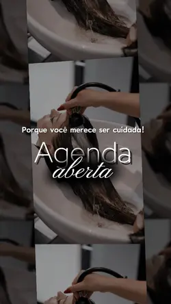 Agenda aberta cabelo