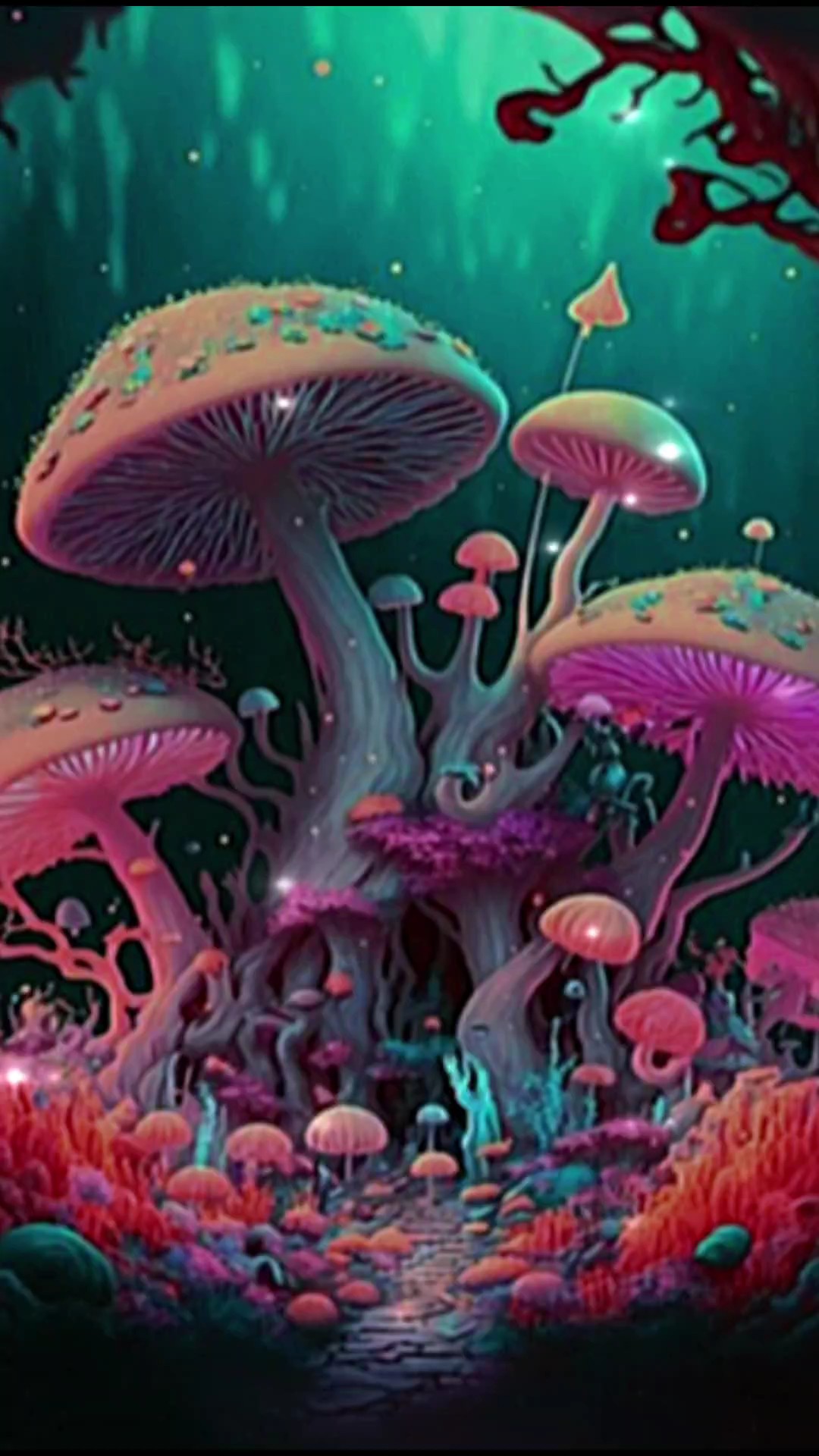 蘑菇层