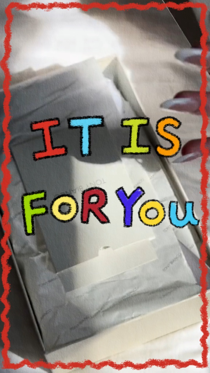 É para você🛍️