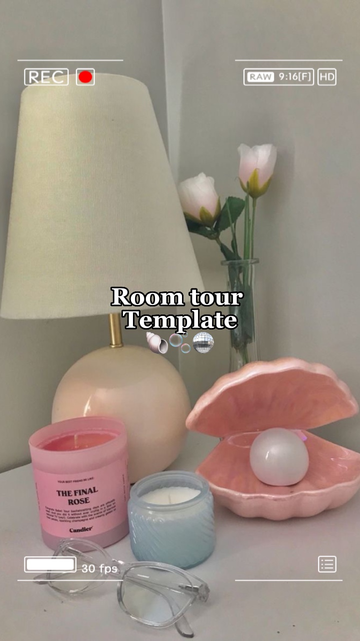 Room tour template