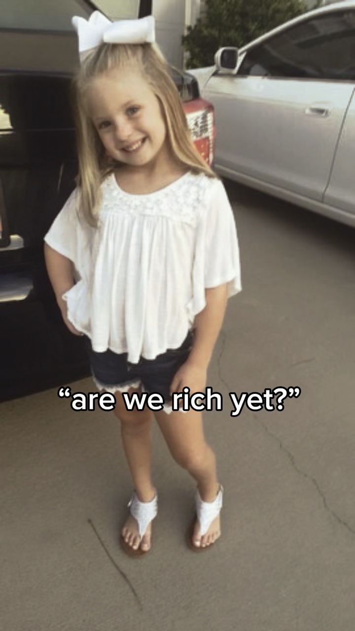 Sind wir schon reich?