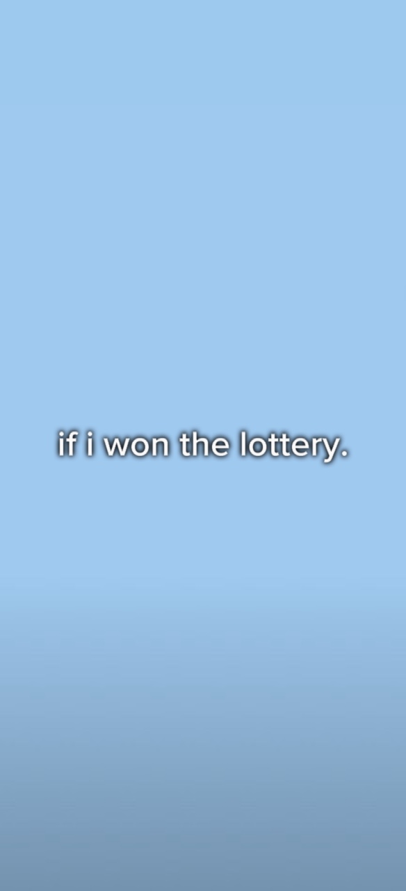 Ganó la lotería 