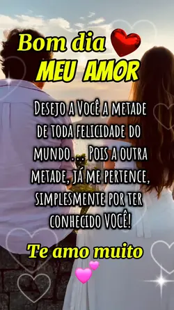 Bom dia Meu Amor