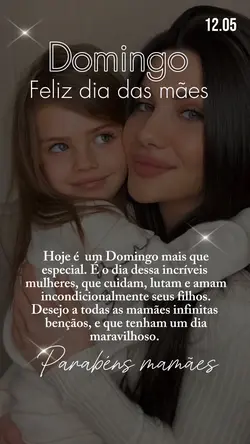 Domingo Dia das Mães