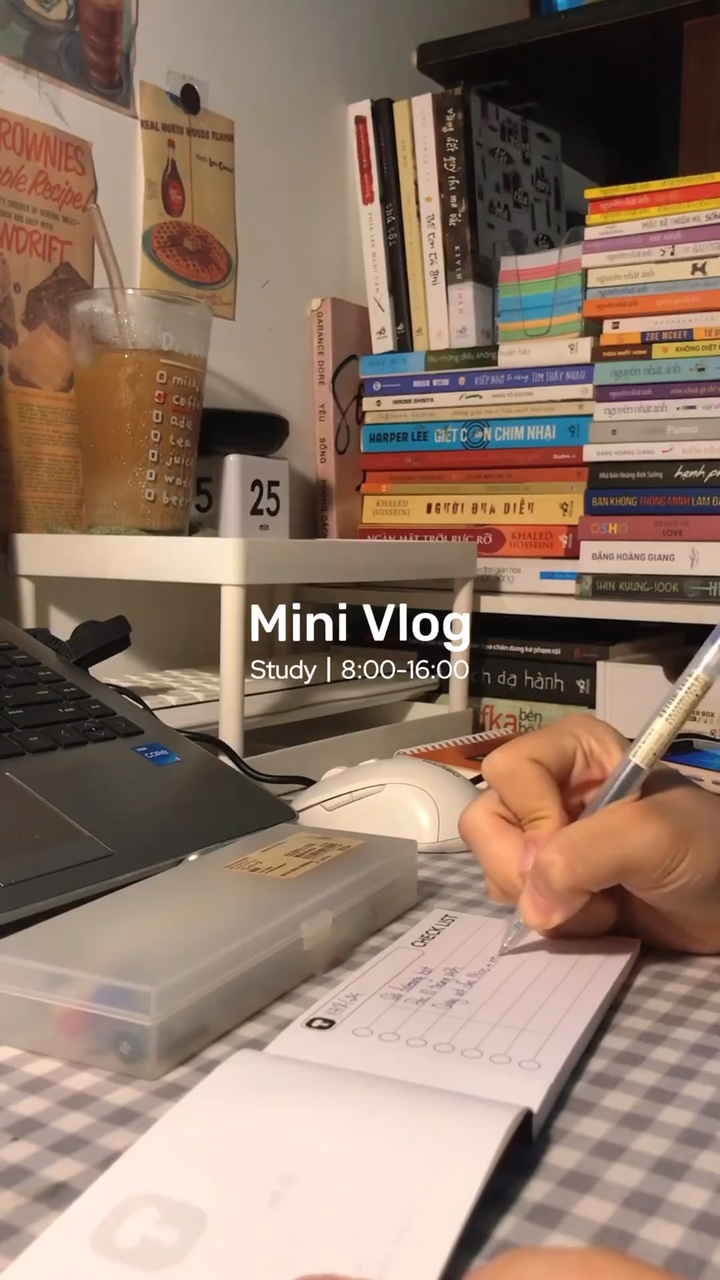 Vlog de estudo