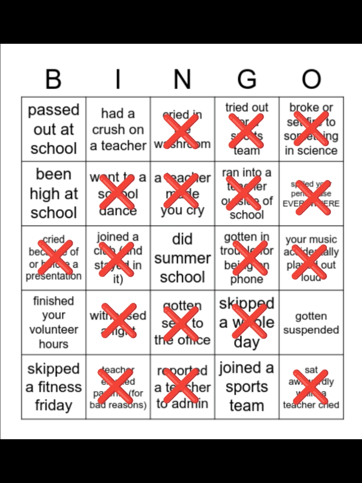 Bingo escolar 