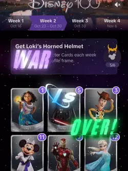 Disney100 card game
