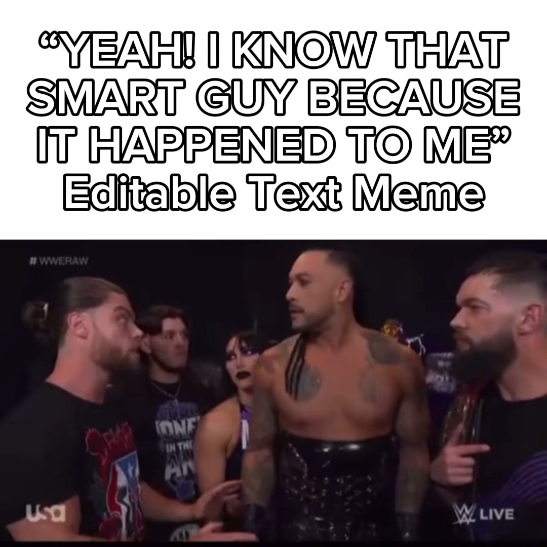 YEAH I KNOW