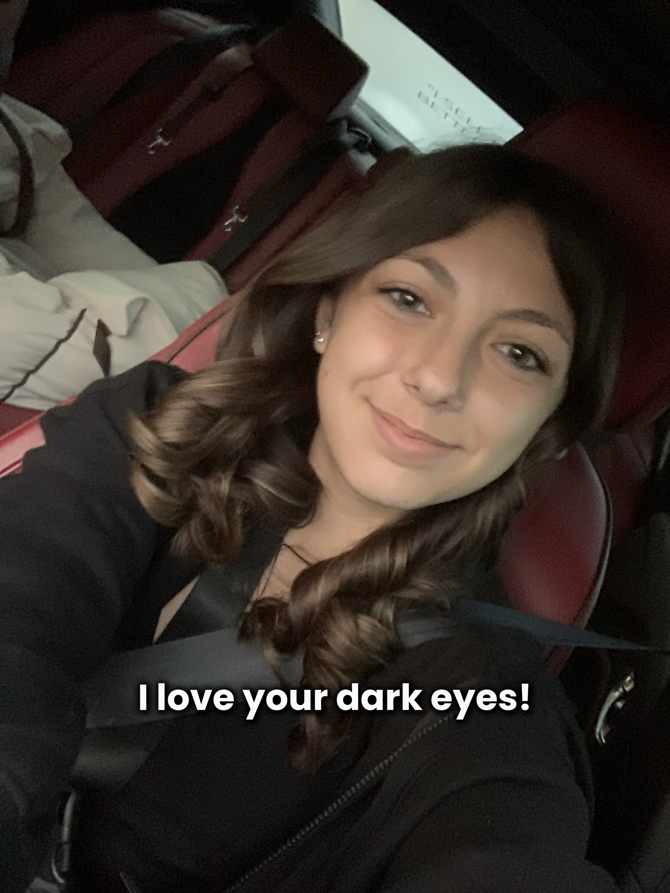 Dark eyes?