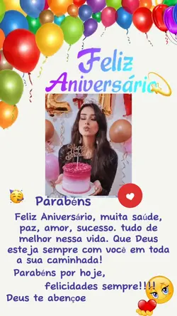 HOJE É O SEU DIA 