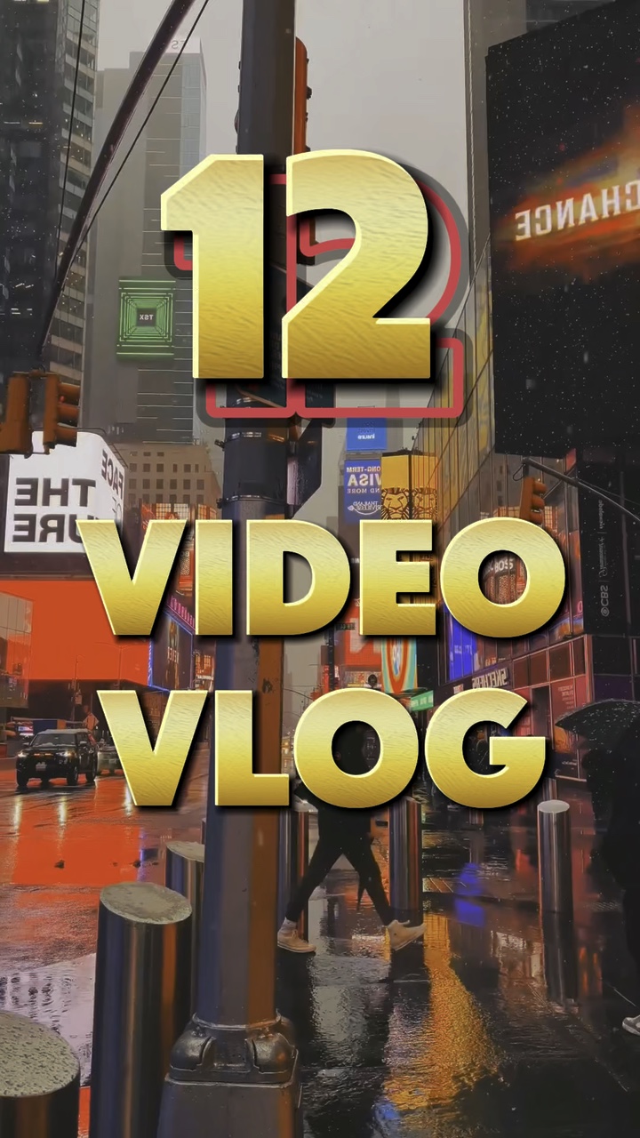 12 video vlog 