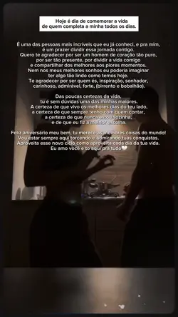 PARABÉNS AMOR