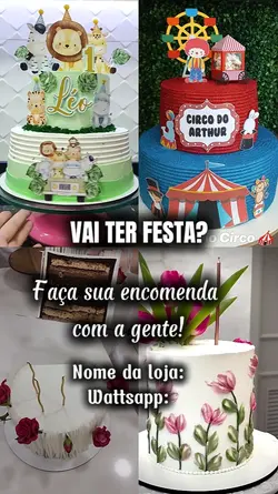 BOLOS DE FESTA