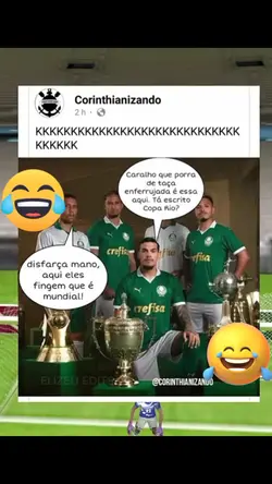 Palmeira não tem kkk