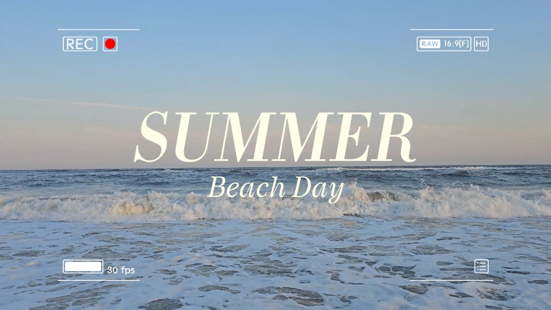Summer Beach Day