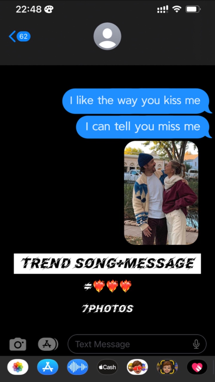 Trend Song+Message=❤️‍🔥