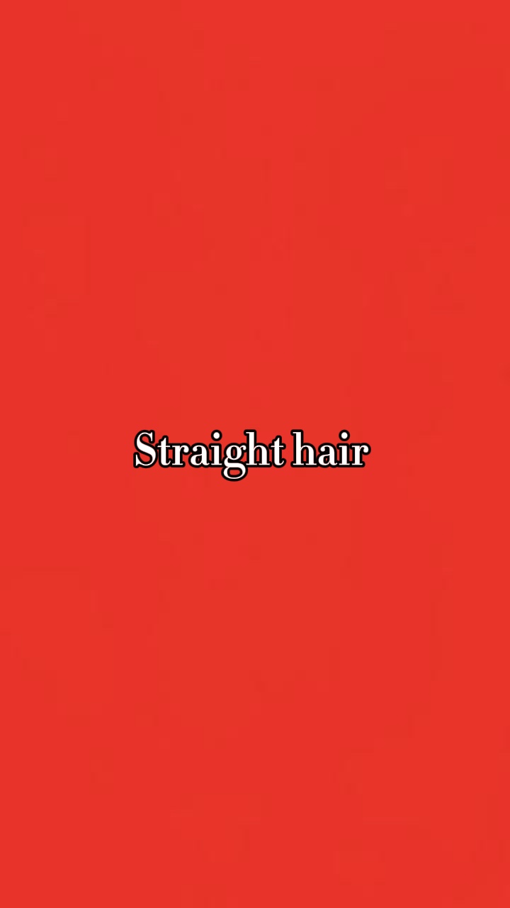 Straight vs curls