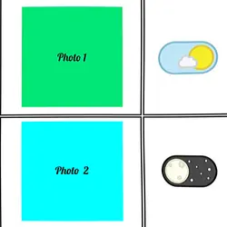 Day and night mode