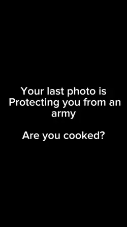 Iโm cooked๐ญ