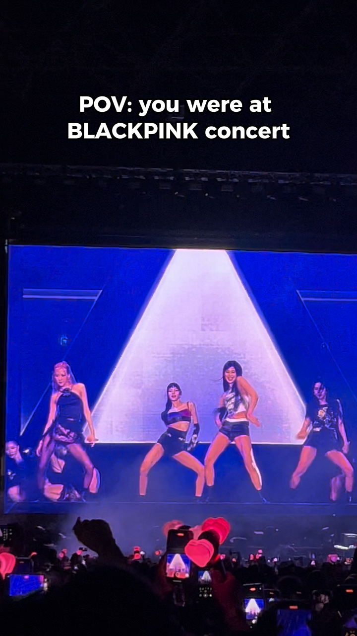 POV: CONCIERTO DE BP 🖤🩷🔥