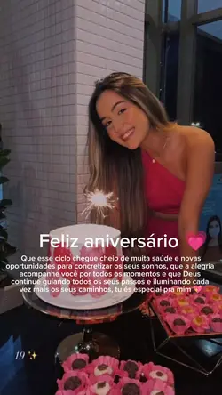 feliz aniversário 