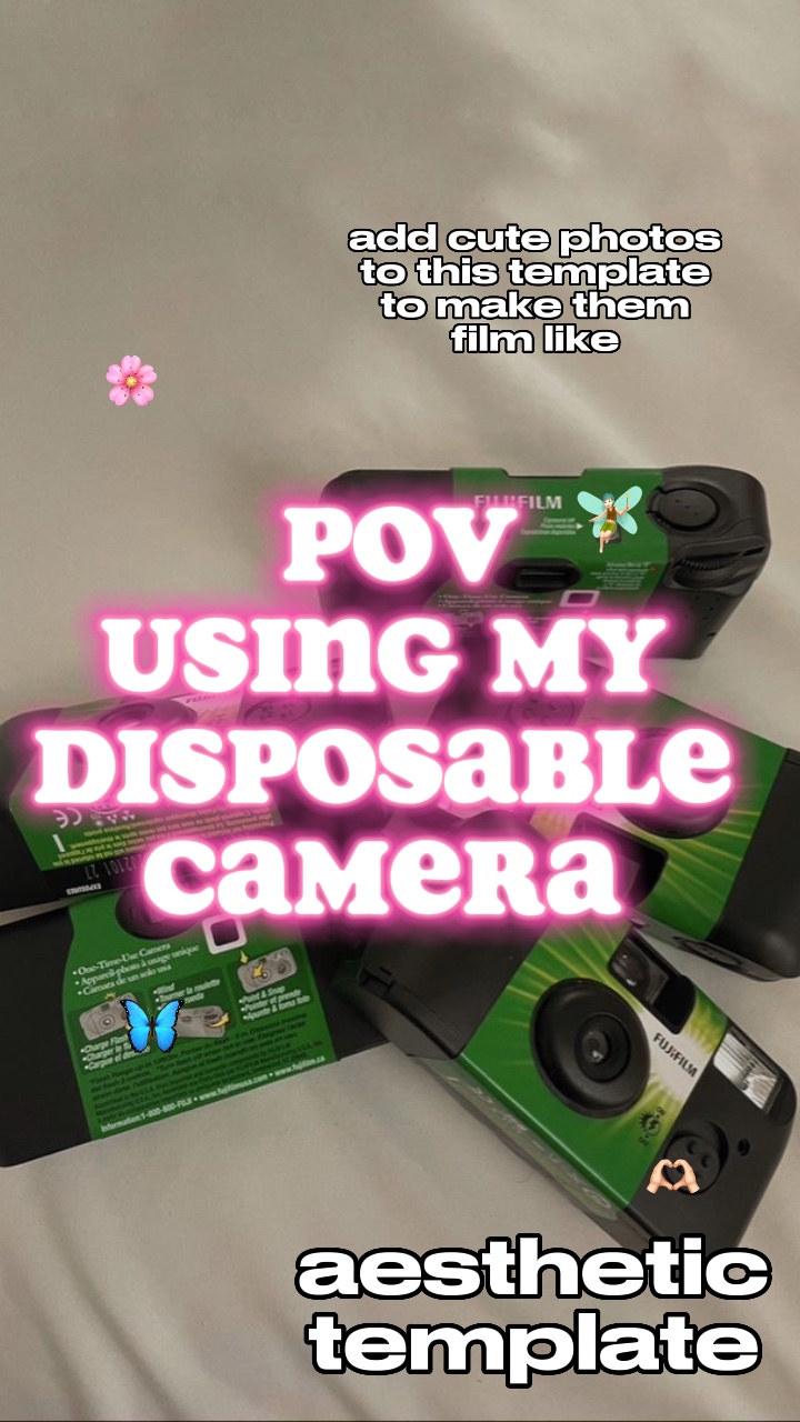 disposable camera 📸 