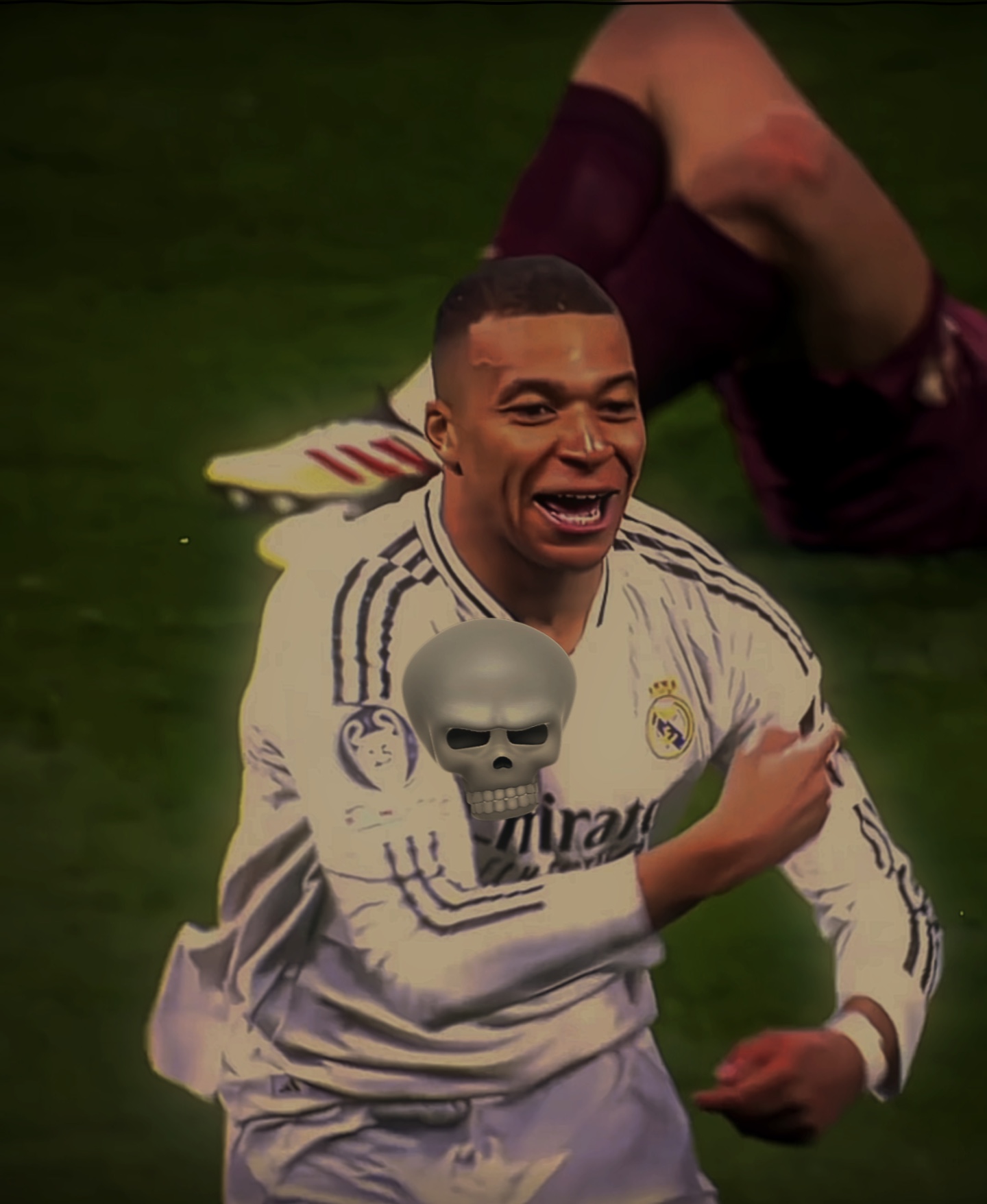 Skull face 3:4