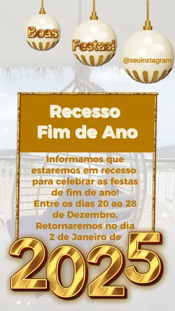 Recesso Fim de Ano