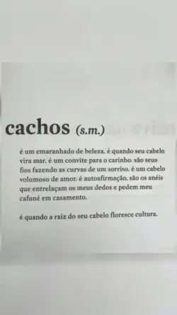 cabelo cacheado 💓