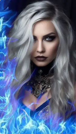 Blue On Black