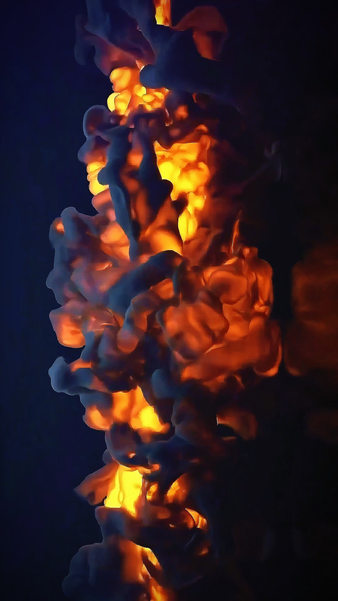 Feu et fumée 