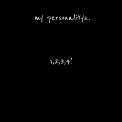 My personality be