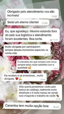 Feedback cliente 