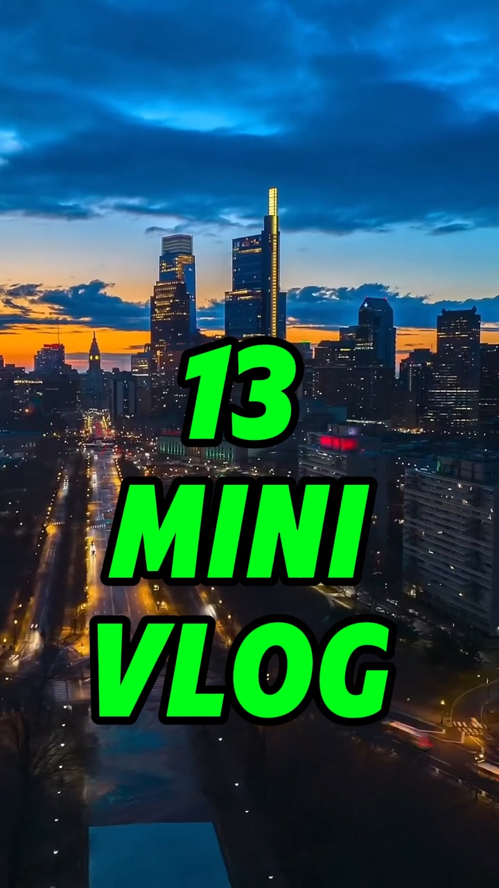 13 mini vlog video