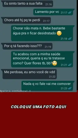 Mensagem do Zap
