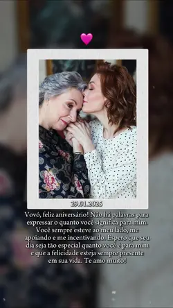 Parabéns vó
