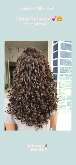 Short curly hai