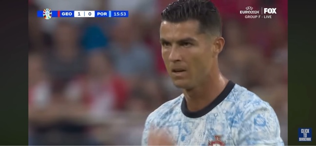 Ronaldo’s crazy shot