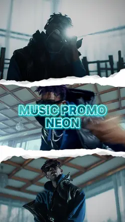 Music Promo Neon