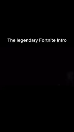 The legendary intro