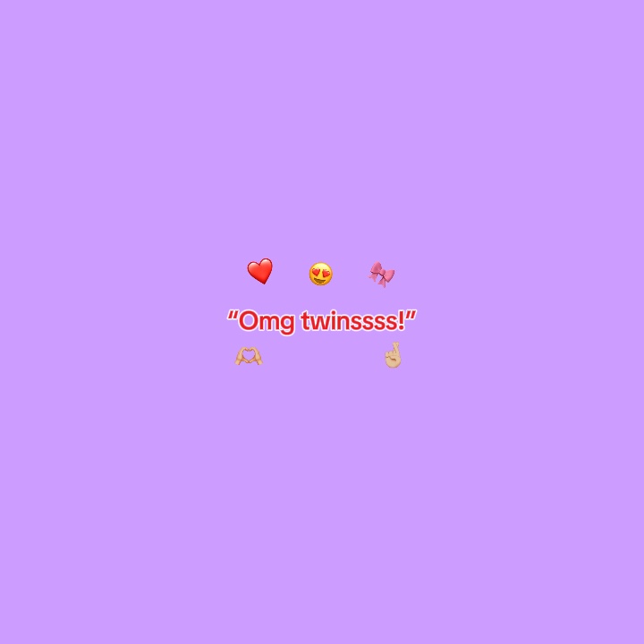 Twin?!🫶🏼🤭💗