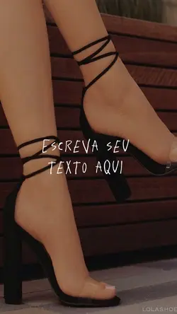 Sua roupa ou sapato 