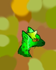 Green hyena:)
