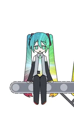 Miku Miku hair
