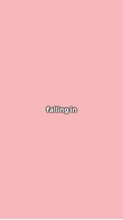 falling in lovee 💗