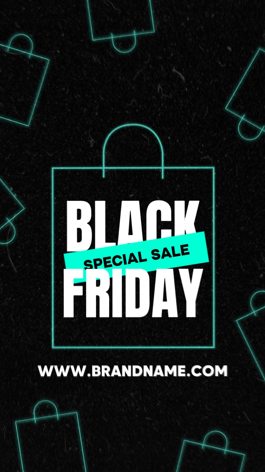 Black Friday Atividade Promoção Cor preta Cartazes dinâmicos Estilo legal 